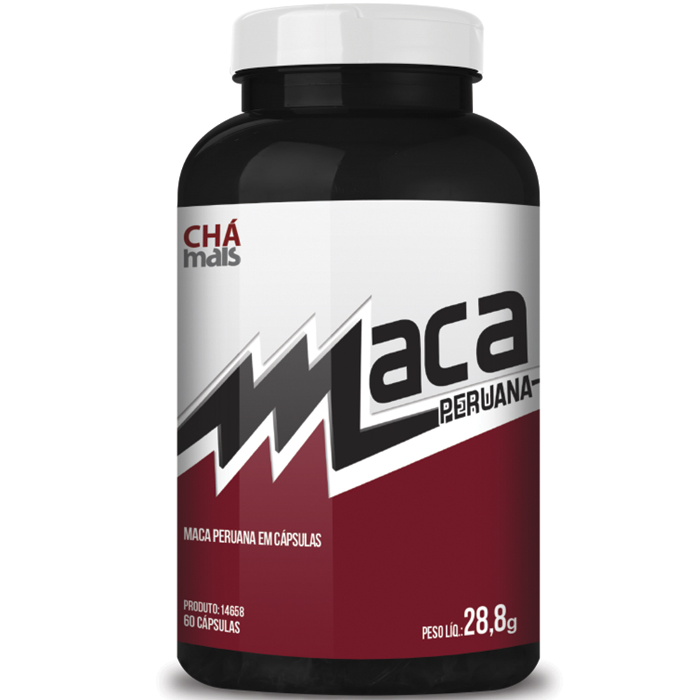 Maca Peruana - 60 Cápsulas - 380mg - Chá Mais