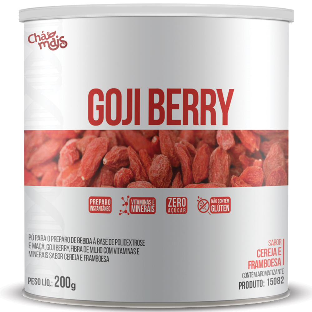 Goji Berry - 60 Cápsulas - 200mg - Chá Mais